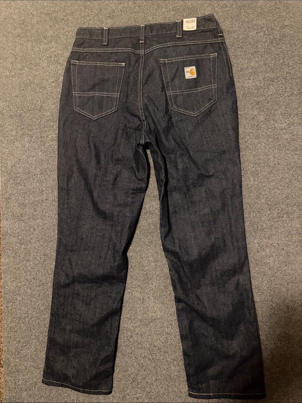 Carhartt Men's Dark Indigo Relaxed Fit Jeans